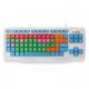 Meetion MT-K800 Colored Big Keys Kids Keyboard